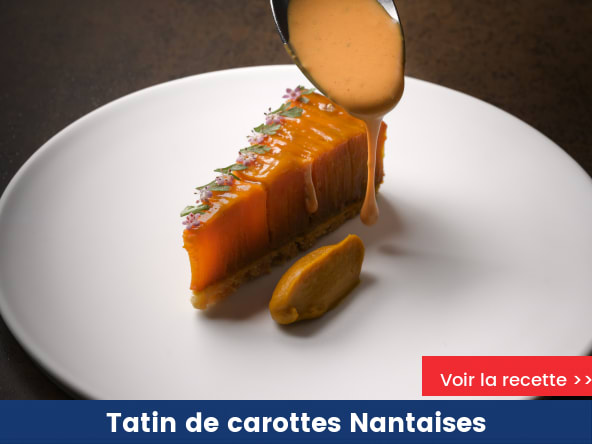 Tatin de carottes Nantaises